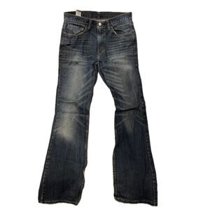 Levi's 527 Slim Fit Boot Cut Jeans Mens 32x34